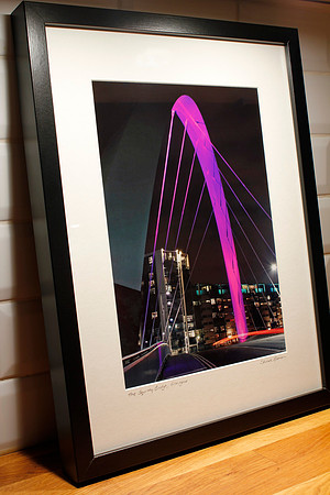 Squinty. 30 x 40cm signed, framed print. £45