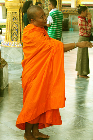 Monk, Grand Palace, Bangkok